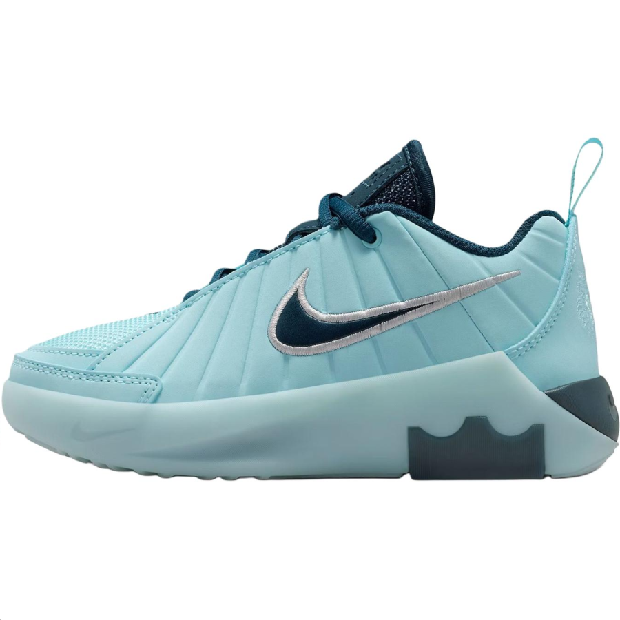 Nike Nike LeBron Witness 9 Slip Resistant Low top Children's Basketball Shoes Glacier Blue Children Aged 3 7 Years Old