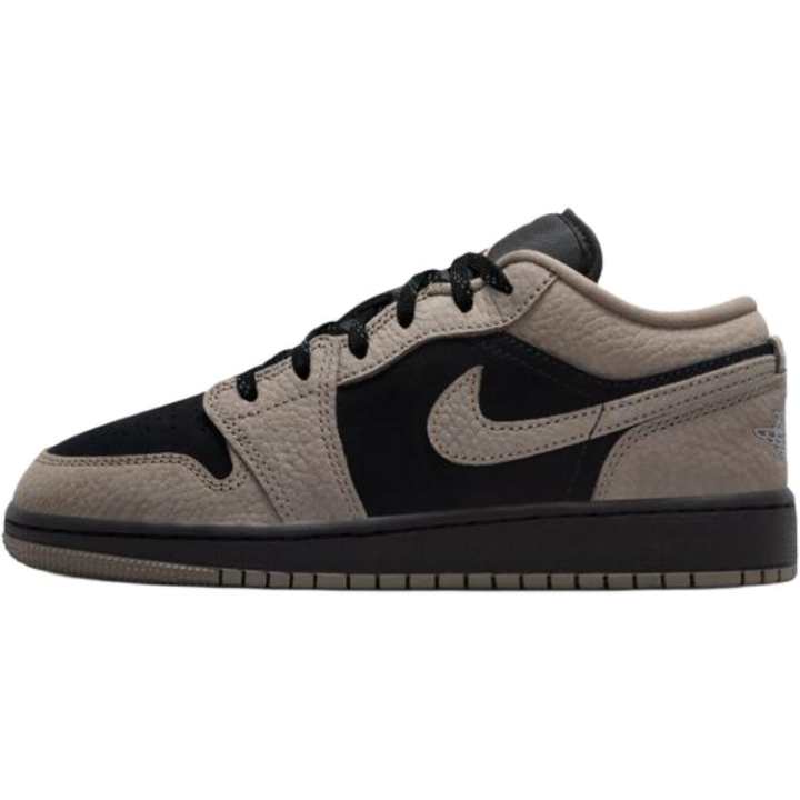 Jordan Jordan Air Jordan 1 Low top Basketball Shoes Brown Black Unisex