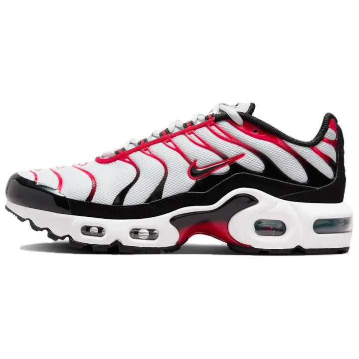Nike Nike Air Max Plus GS 'Pure Platinum University Red'