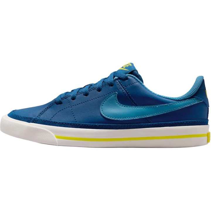 Nike Nike Court Legacy Low top Skateboard Shoes Blue Yellow Unisex