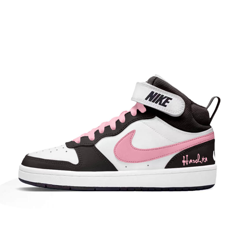 Nike Nike Court Borough 2 Leather Slip Resistant Abrasion Resistant Slip Resistant Abrasion Resistant Mid top