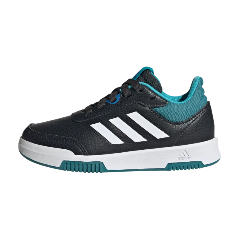 Adidas Adidas Tensaur Cushioning Abrasion Resistant Low top Kids' Skateboarding Shoes Black Blue Teenagers