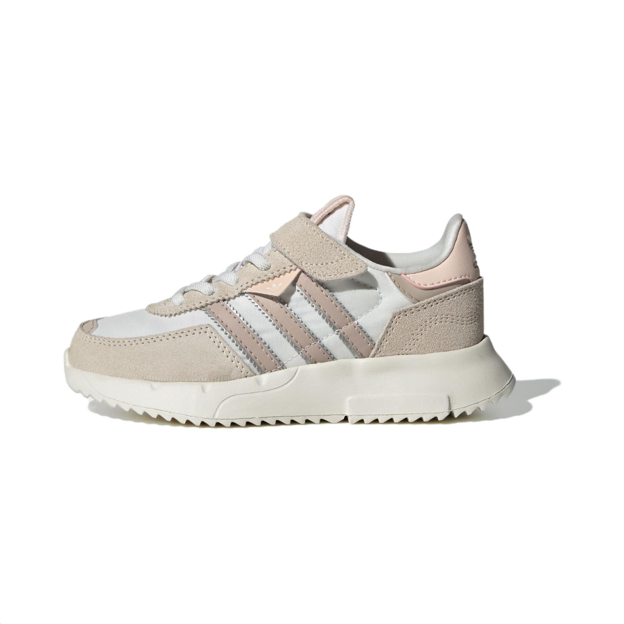 Adidas Originals Retropy F2 Low top Kids Lifestyle Shoes Brown White Pink Children Aged 3 7 Years Old