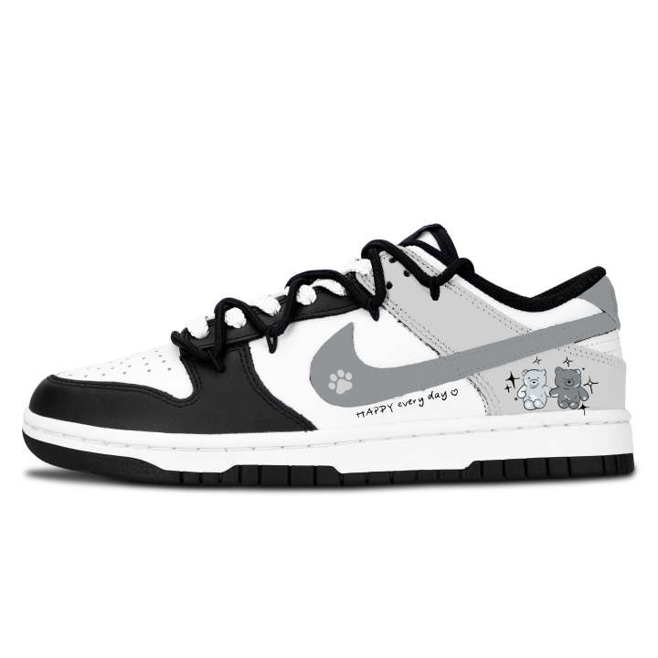 Nike Nike Dunk Double Bear Joy Claws Leather Slip Resistant Cushioning Slip Resistant Cushioning Low top