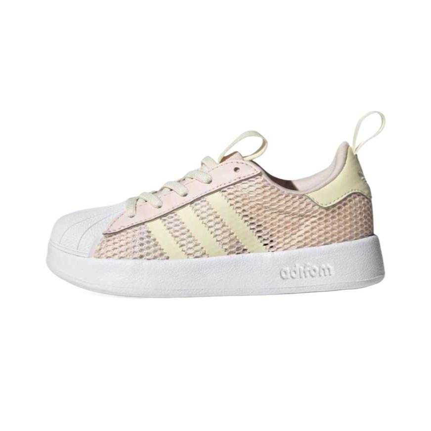 Adidas Originals SUPERSTAR 360 Abrasion Resistant Low top Kids Lifestyle Shoes Wonder Quartz/Warm Vanilla/White Kids'