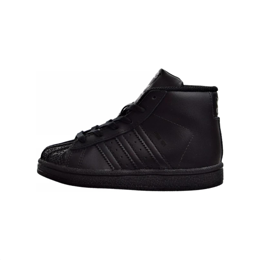 Adidas Adidas Pro Model Slip Resistant Abrasion Resistant Mid top Toddler Shoes Black Infant And Toddler