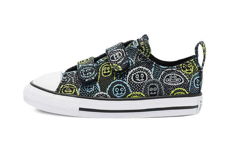 Converse Chuck Taylor All Star Low Top Low top Toddler Shoes Black White Blue Infant And Toddler