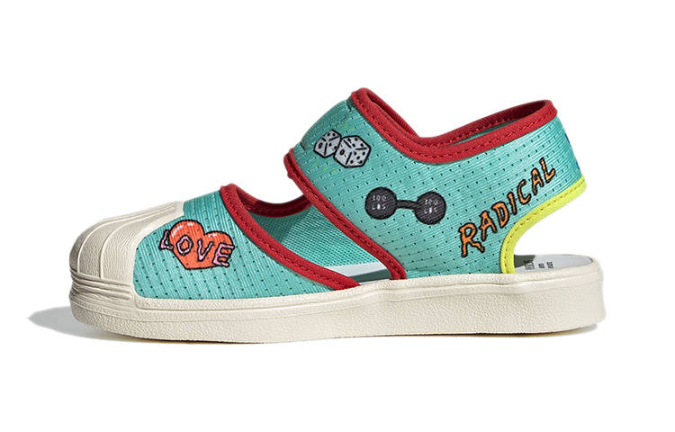 Adidas Originals SUPERSTAR 360 Children's Sandals Lake Blue Children Aged 3 7 Years Old