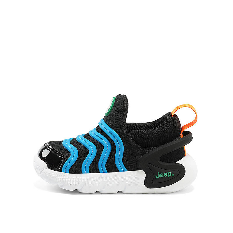 Jeep Low top Toddler Shoes Black Blue Infant And Toddler