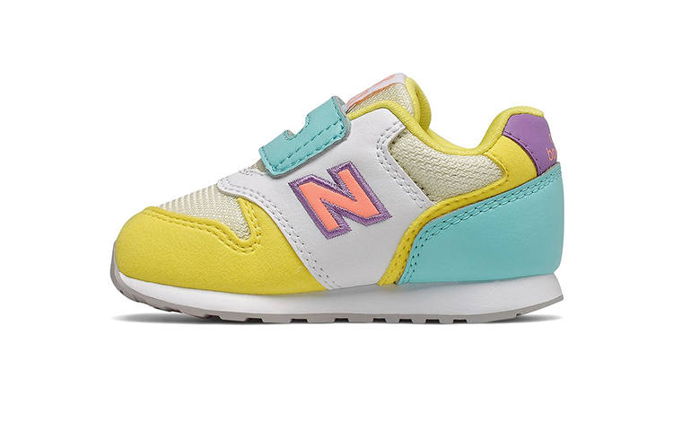 New Balance New Balance Cushioning Abrasion Resistant Breathable Low top Toddler Shoes Yellow Green Infant And Toddler