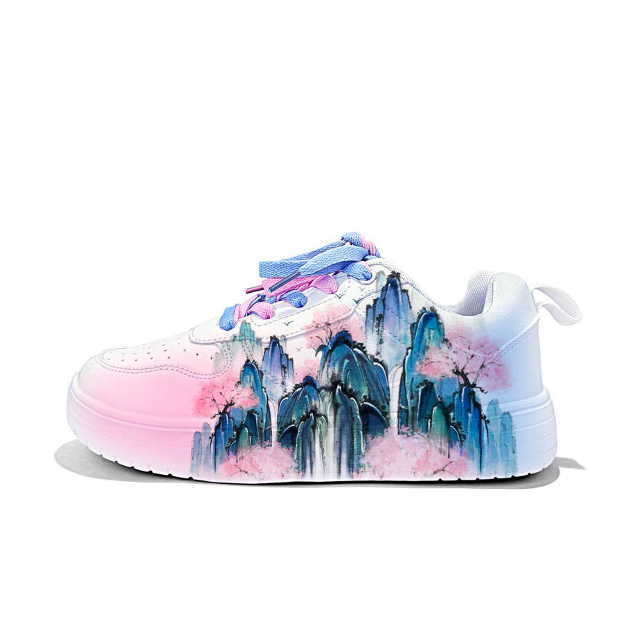 ZUOLENGCHAN Lightweight And Breathable Low top Skateboard Shoes Unisex