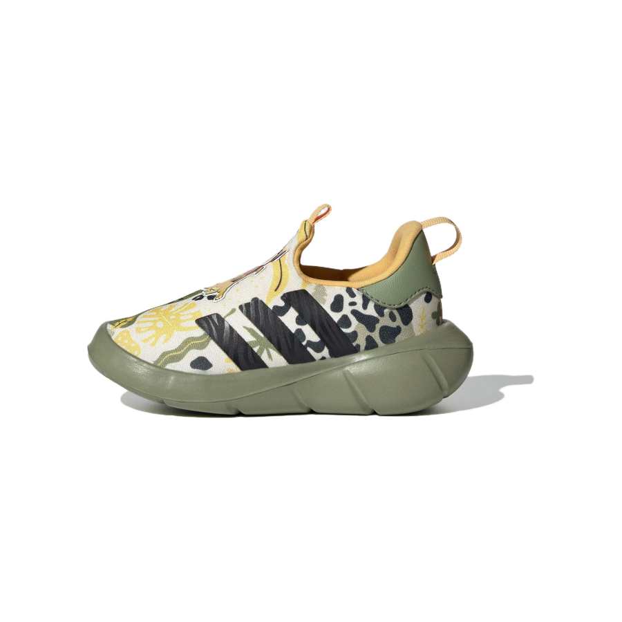Adidas Disney x Adidas Monofit The Lion King Slip Resistant Abrasion Resistant Low top Toddler Shoes Green Infant And Toddler