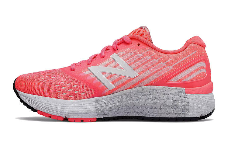 New Balance New Balance Comfortable Cushioning Abrasion Resistant Breathable Low top Kids' Running Shoes Guava Powder Kids'