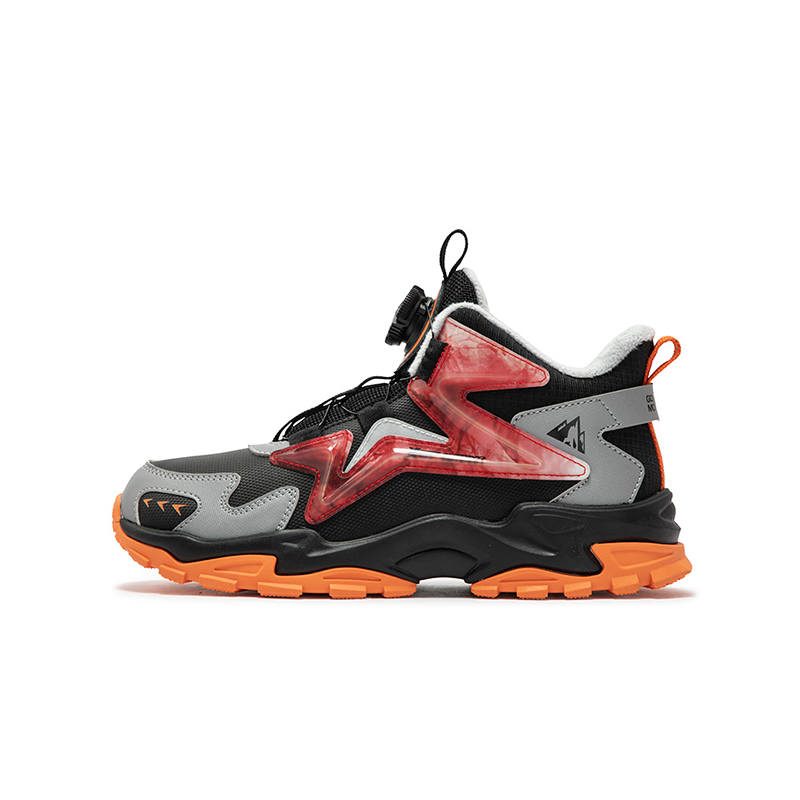 XTEP Lingfeng 2.0 Synthetic Leather Slip Resistant Abrasion Resistant High top Casual Shoes