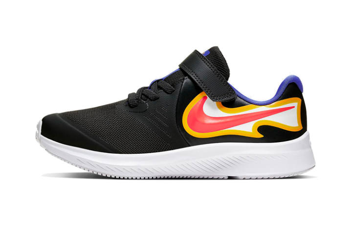 Nike Nike Star Runner 2 FIRE Low top Kids' Running Shoes Persian Purple Children Aged 3 7 Years Old