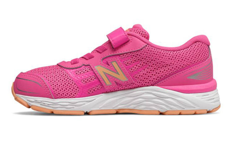New Balance New Balance V5 Athleisure Cushioning, Wear Resistant Low top Kids' Running Shoes Pink Purple Kids'