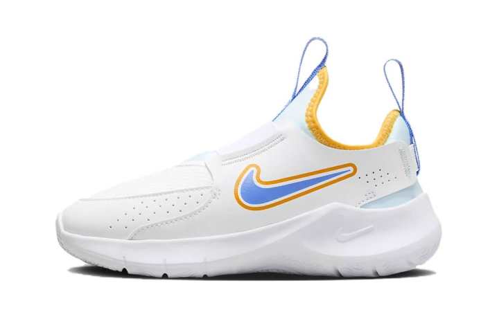 Nike Nike Flex Runner 3 PS 'White Sundial Yellow University Blue'