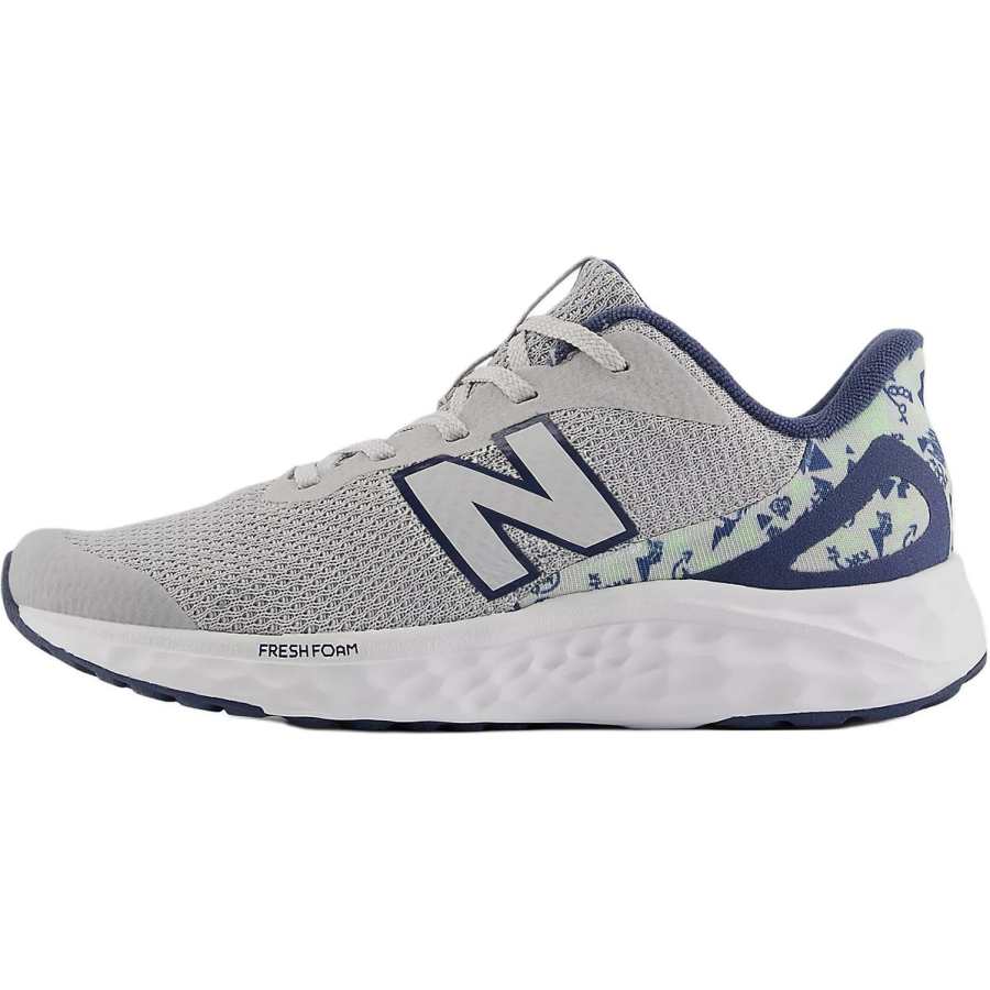 New Balance New Balance NB Fresh Foam Arishi V4 Mesh Low top Kids' Running Shoes Gray/Vintage Indigo Teenagers