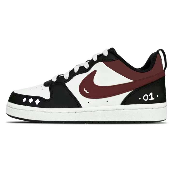 Nike Nike Court Borough Low 2 Leather Slip Resistant Abrasion Resistant Slip Resistant Abrasion Resistant Low top