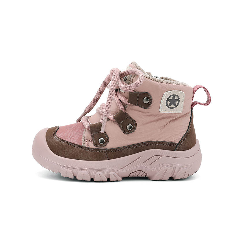 Jeep High top Casual Shoes Pastel Pink/Brown Kids'