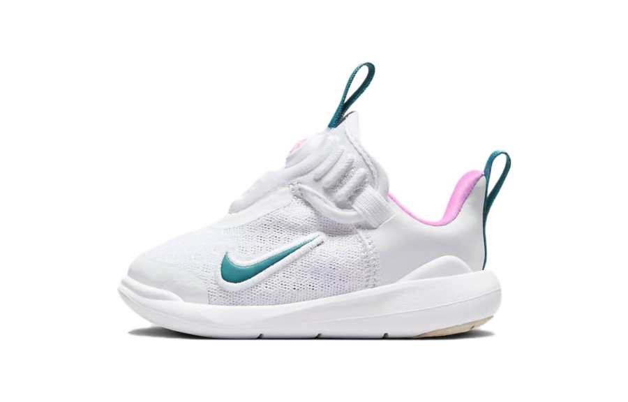 Nike Nike E Series 1.0 Abrasion Resistant Low top Toddler Shoes White Green Infant And Toddler