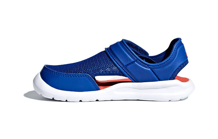 Adidas Adidas Fortaswim Synthetic Leather Children's Sandals Blue Orange White Children Aged 3 7 Years Old