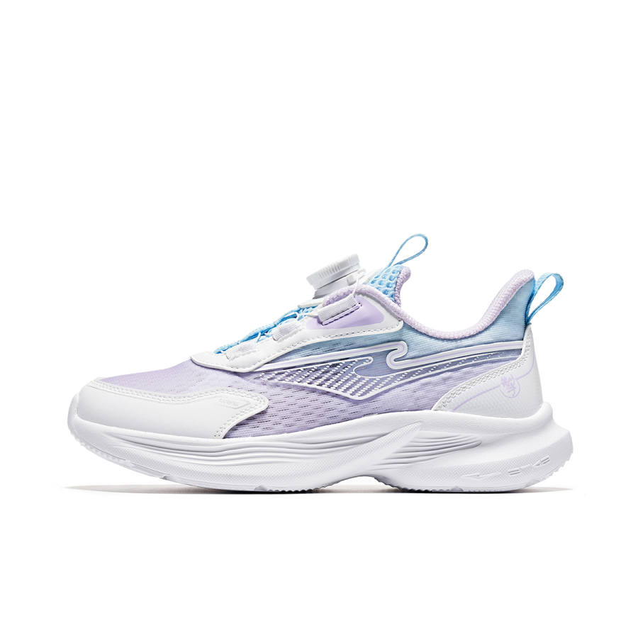 ERKE KIDS Iridescent E Multicolor Synthetic Leather, Textile