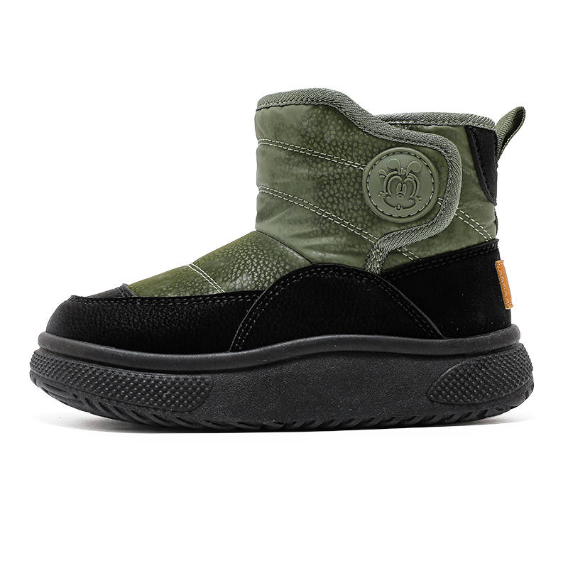 BOBDOG Thin Insulated Shoes Fleece Lined Thermal Lightweight Cushioning Lightweight Cushioning Kids' Cotton Boots Kids'