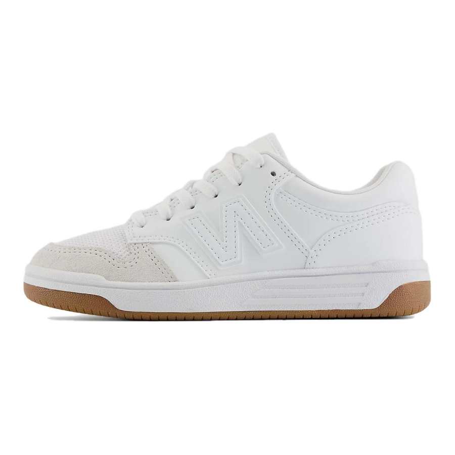 New Balance New Balance NB 480 Cushioning, Wear Resistant Low top Kids' Skateboarding Shoes White Beige Teenagers