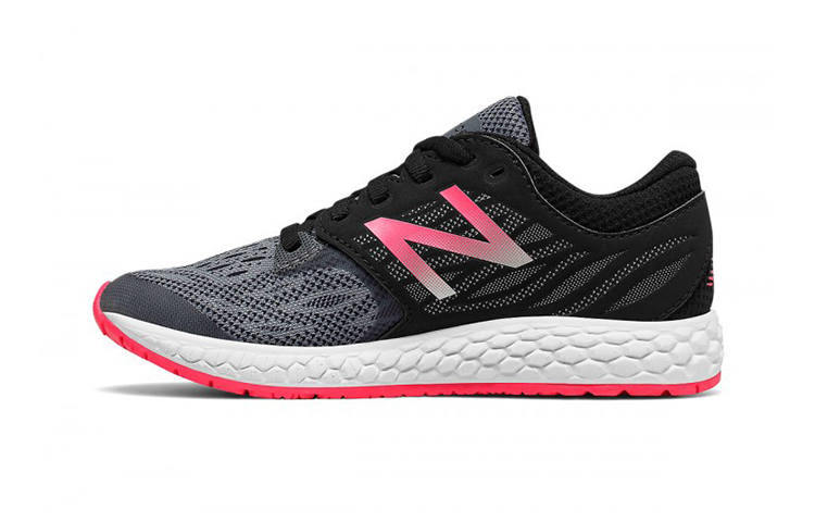 New Balance New Balance NB Fresh Foam Zante V3 Trendy Low top Kids' Running Shoes Black Gray Pink Children Aged 3 7 Years Old