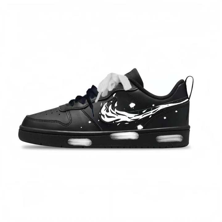 Nike Nike Court Borough Leather Slip Resistant Abrasion Resistant Slip Resistant Abrasion Resistant Low top