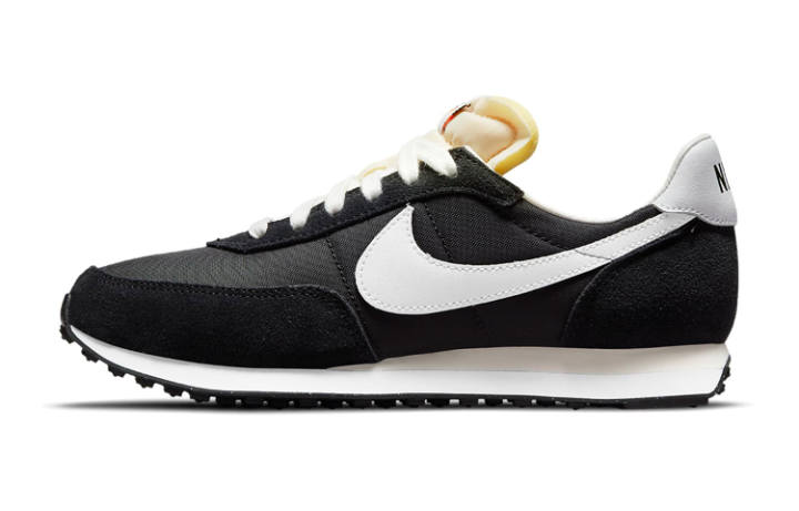 Nike Nike Waffle Trainer 2 Suede Low top Casual Shoes Black White Unisex