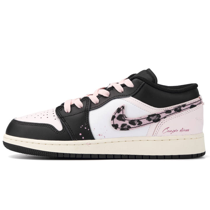 Jordan Jordan Air Jordan 1 Abrasion Resistant Low top Children's Basketball Shoes Unisex