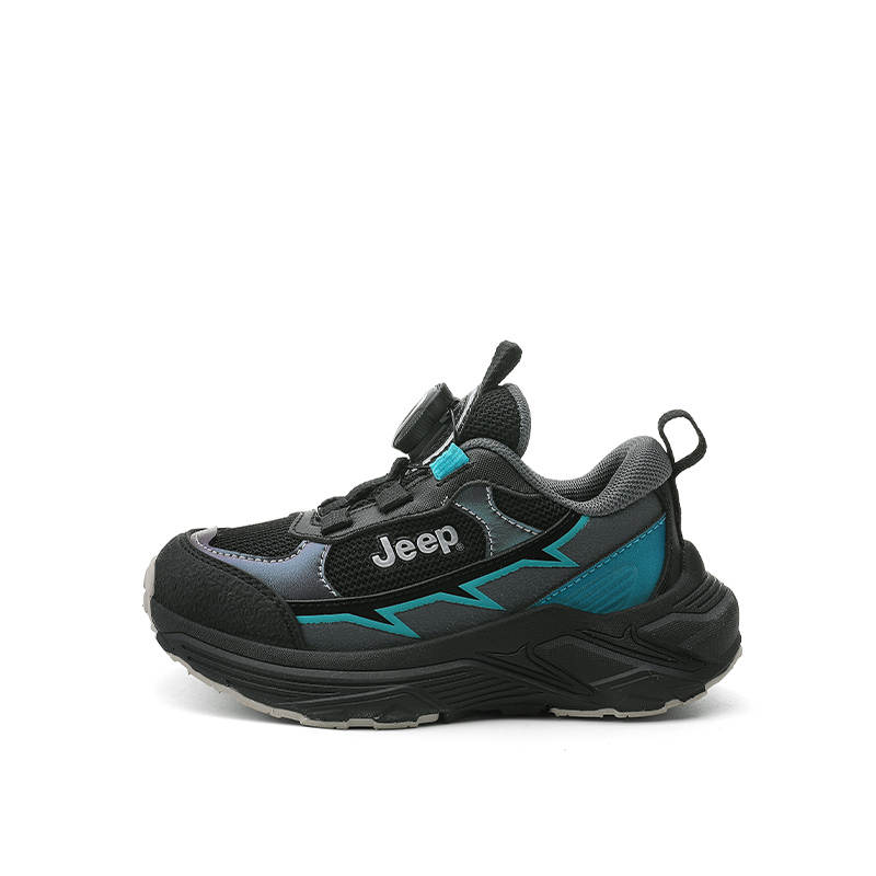 Jeep Kids' Running Shoes Arctic Green / Obsidian Black Kids'