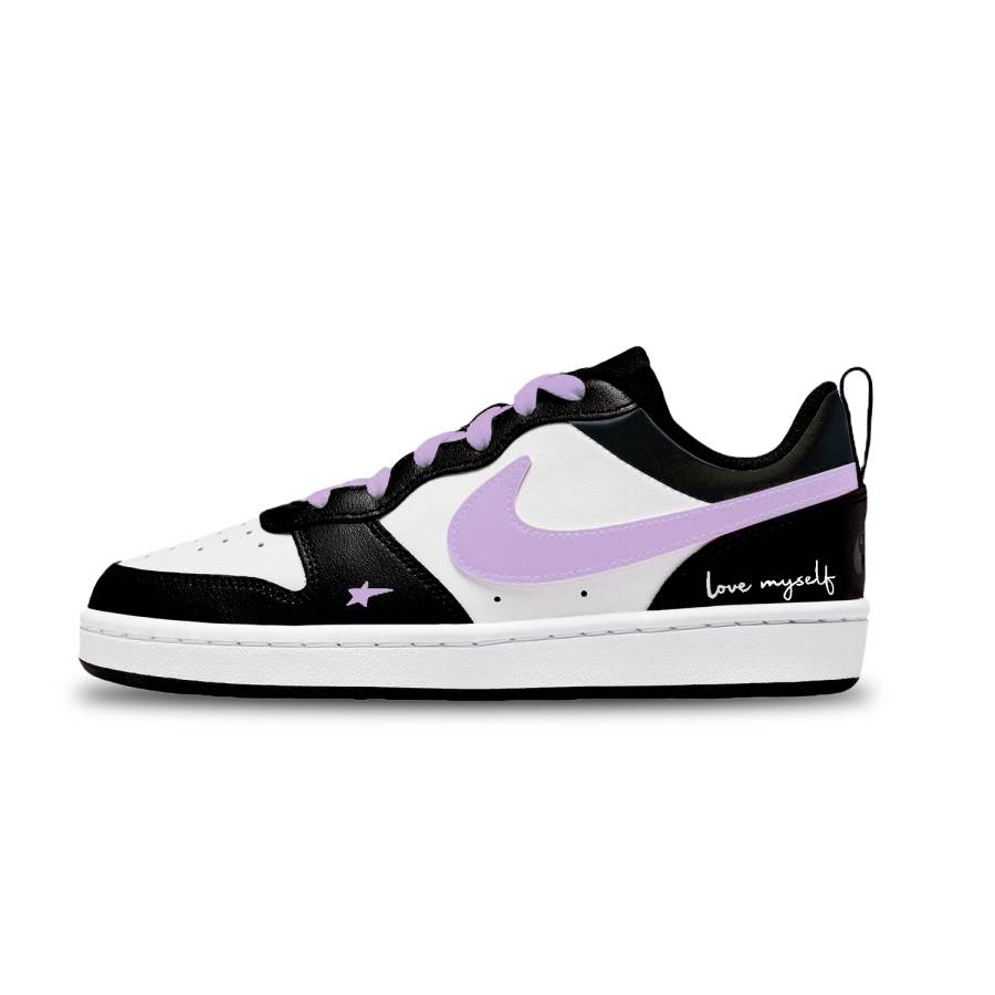 Nike Nike Court Borough Leather Slip Resistant Abrasion Resistant Slip Resistant Abrasion Resistant Low top