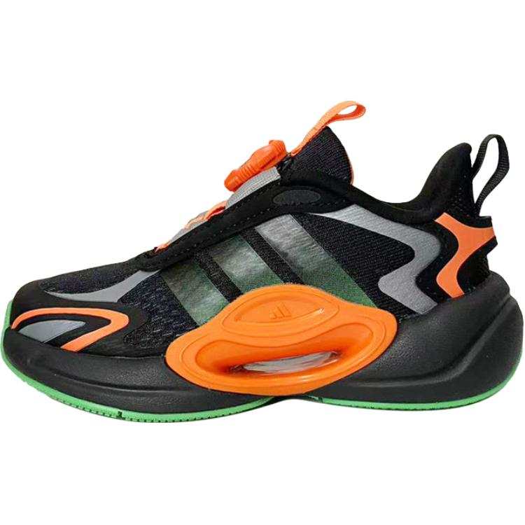 Adidas Adidas Galaxy Slip Resistant And Breathable Low top Kids' Running Shoes Black Kids'