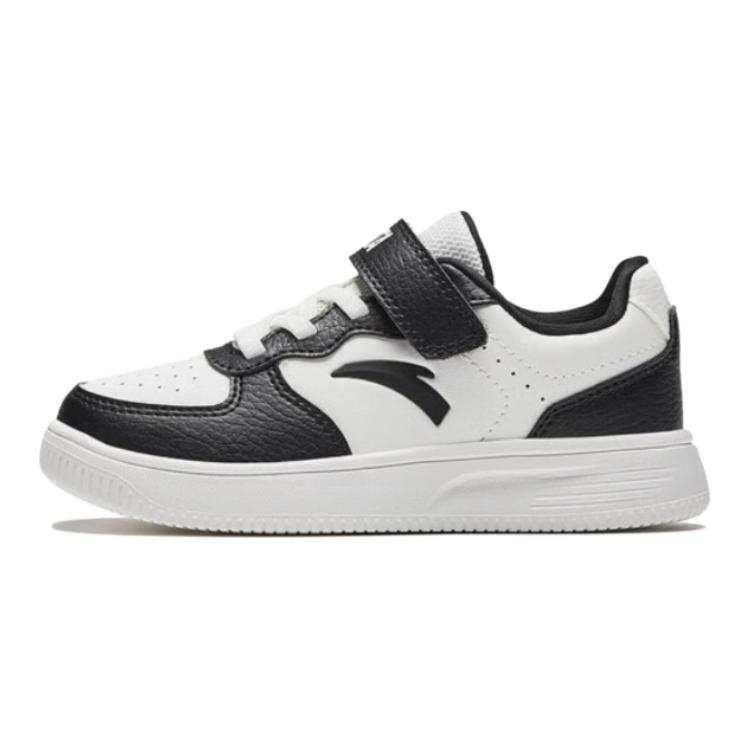 Antakids Low top Skateboard Shoes Black White Teenagers