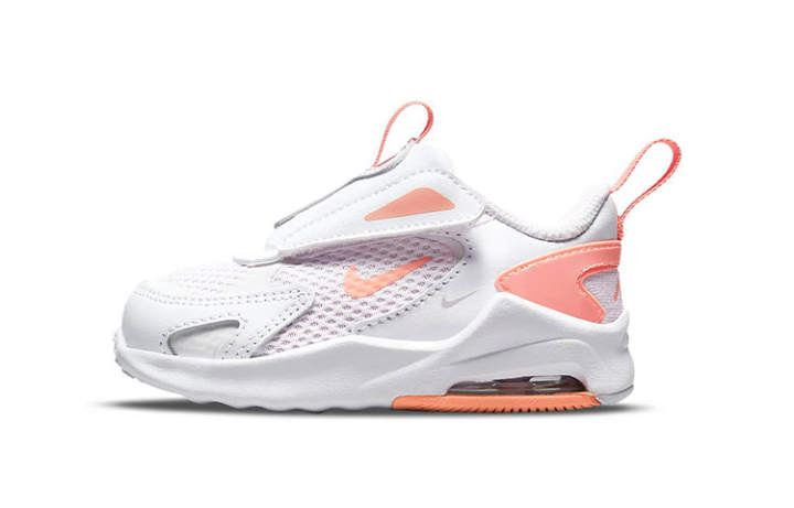 Nike Nike Air Max Bolt Synthetic Leather Low top Toddler Shoes White Pink Infant And Toddler