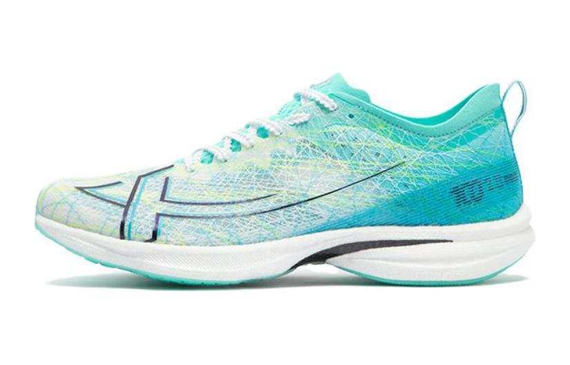 XTEP 100 2.0 PRO Physical Fitness Test & Exam, Racing Shoes Low top Running Shoes White Blue Teenagers