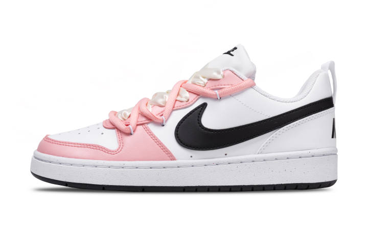 Nike Nike Low top Skateboard Shoes White Pink