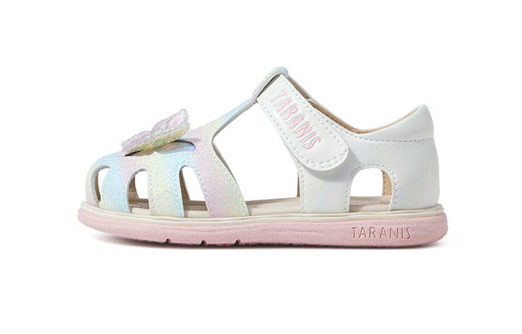 TARANIS Baby Princess Sandal Cut Out Baby & Toddler Shoes Multicolor Infant And Toddler