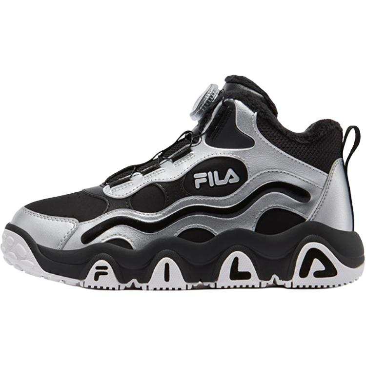 FILA KIDS SEASON FSW Synthetic Leather, Textile High top Kids Lifestyle Shoes Teenagers