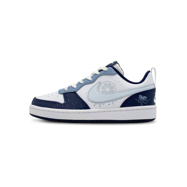 Nike Nike Court Borough Maris Sal Ice Lime Synthetic Leather Slip Resistant Abrasion Resistant