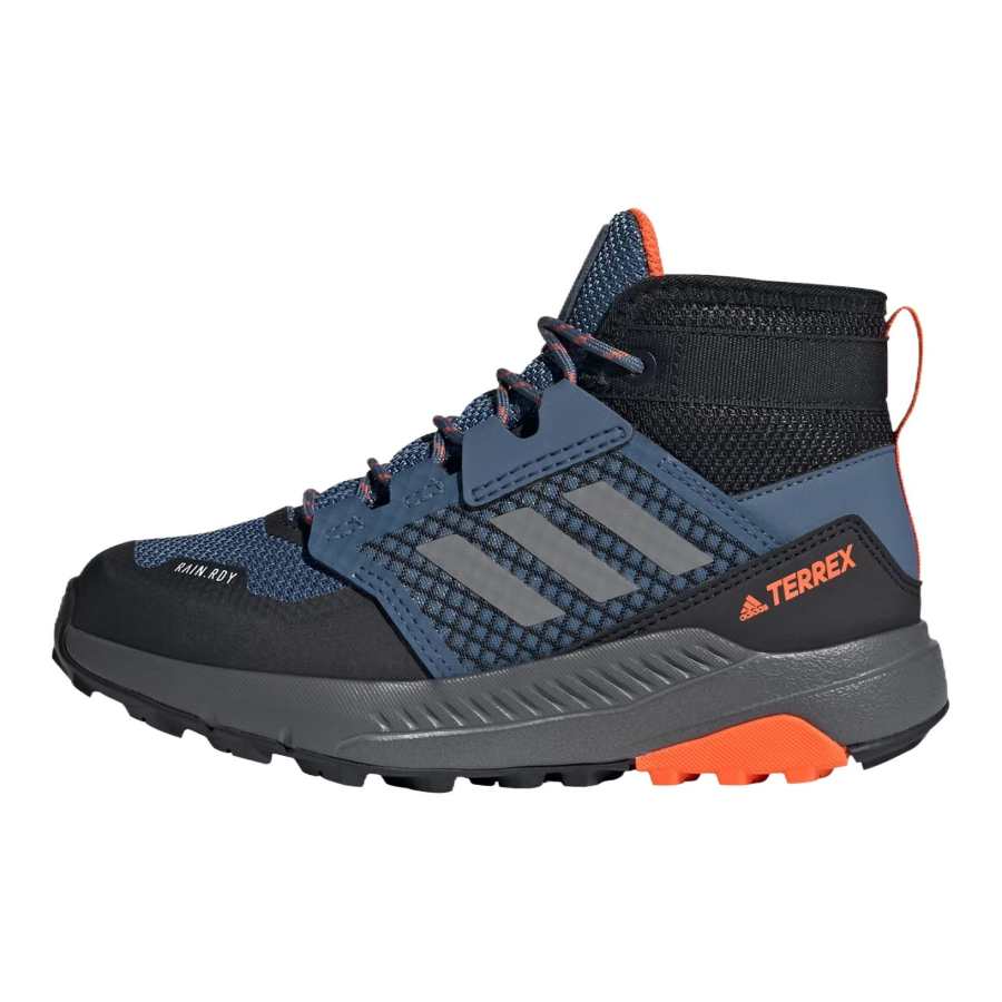Adidas Adidas Terrex Trailmaker Mid Rain.Rdy Abrasion Resistant Abrasion Resistant High top Kids' Outdoor Shoes Blue Black