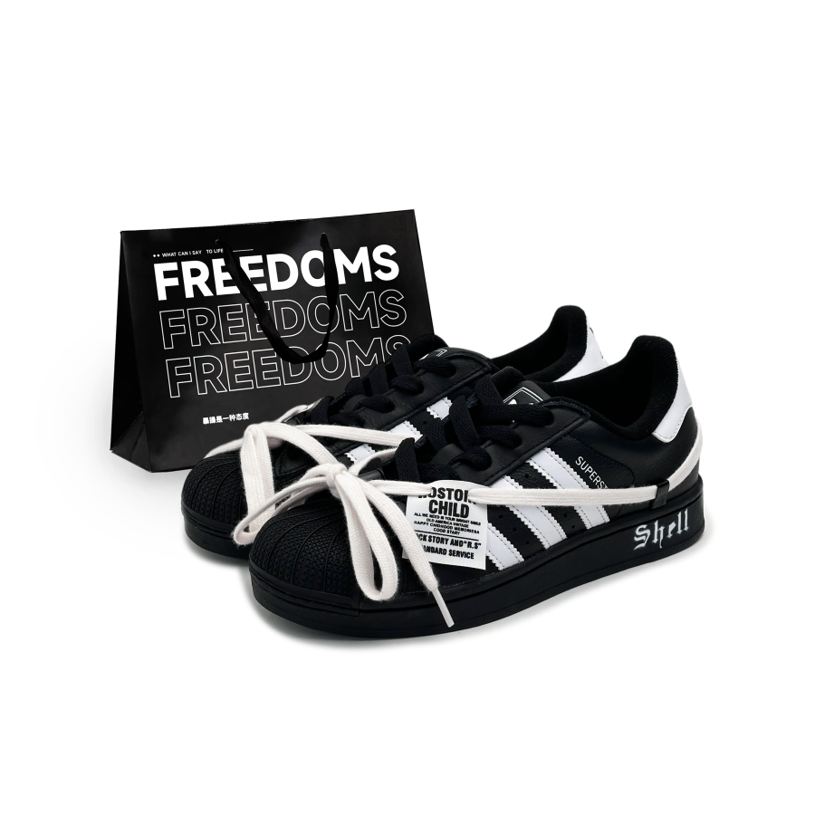 Adidas Originals Superstar 2 Low top Kids' Skateboarding Shoes Black Unisex