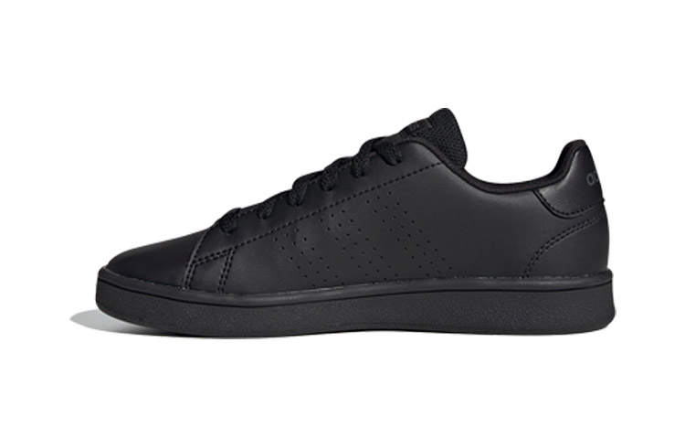 Adidas Neo ADVANTAGE Slip Resistant Low top Kids' Skateboarding Shoes Black Children Aged 3 7 Years Old