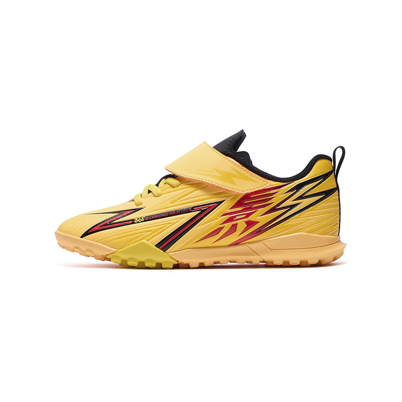 361°KIDS Soccer Shoes Orange Yellow Black Teenagers