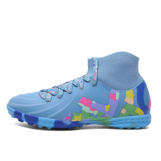 RUIYUNKA PU Polyurethane Abrasion Resistant Slip Resistant High top Kids' Soccer Shoes Kids'