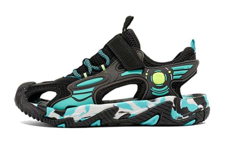 361°KIDS Comfortable Sandal Black Blue Teenagers