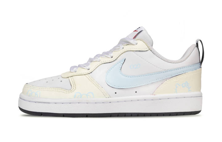 Nike Nike Court Borough 2 Leather Abrasion Resistant Slip Resistant Abrasion Resistant Slip Resistant Low top